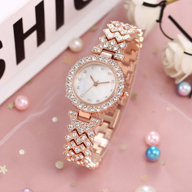 Women's Luxury Watch and Bracelet Set