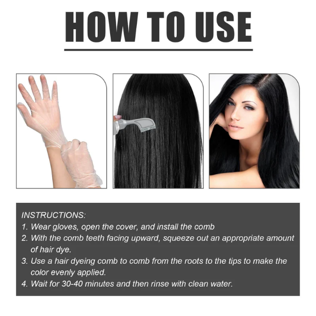 Clearance Sale - Plant extract hair dye essence