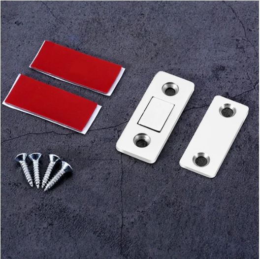 Ultra-thin invisible cabinet door magnets