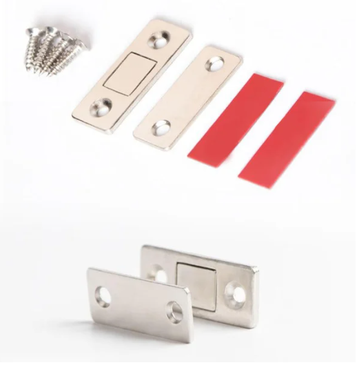 Ultra-thin invisible cabinet door magnets