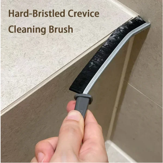 Hard-Bristled Crevice Cleaning Brush - 2 Pcs Set