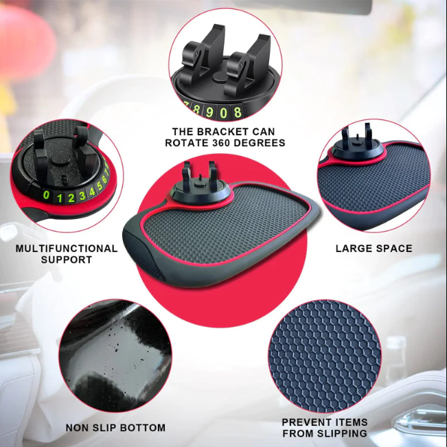 Multi-Functional Car Anti-Slip Mat Auto Phone Holder Non Slip