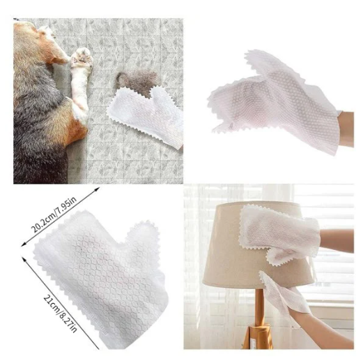 Home Disinfection Dust Removal Gloves - Set of 20/40/60 Pcs