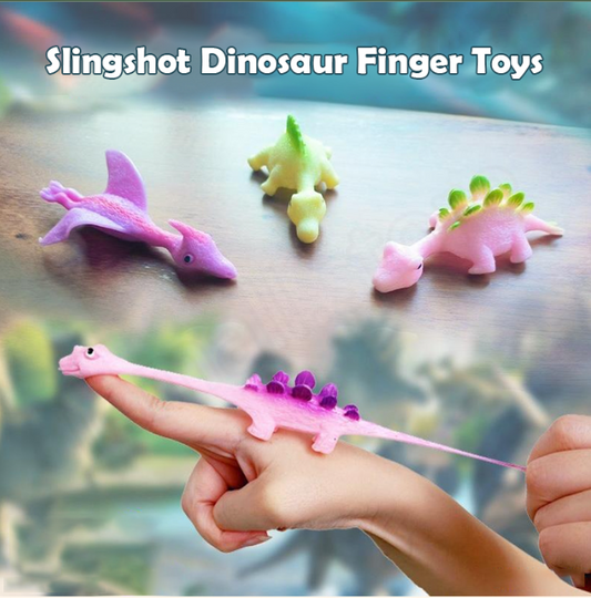 CLEARANCE SALE - Slingshot Dinosaur Finger Toys