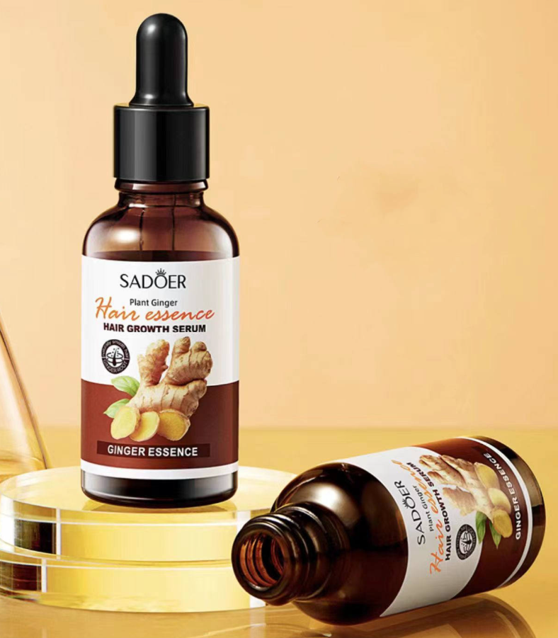 Plant Ginger Extract Hair Growth Serum
