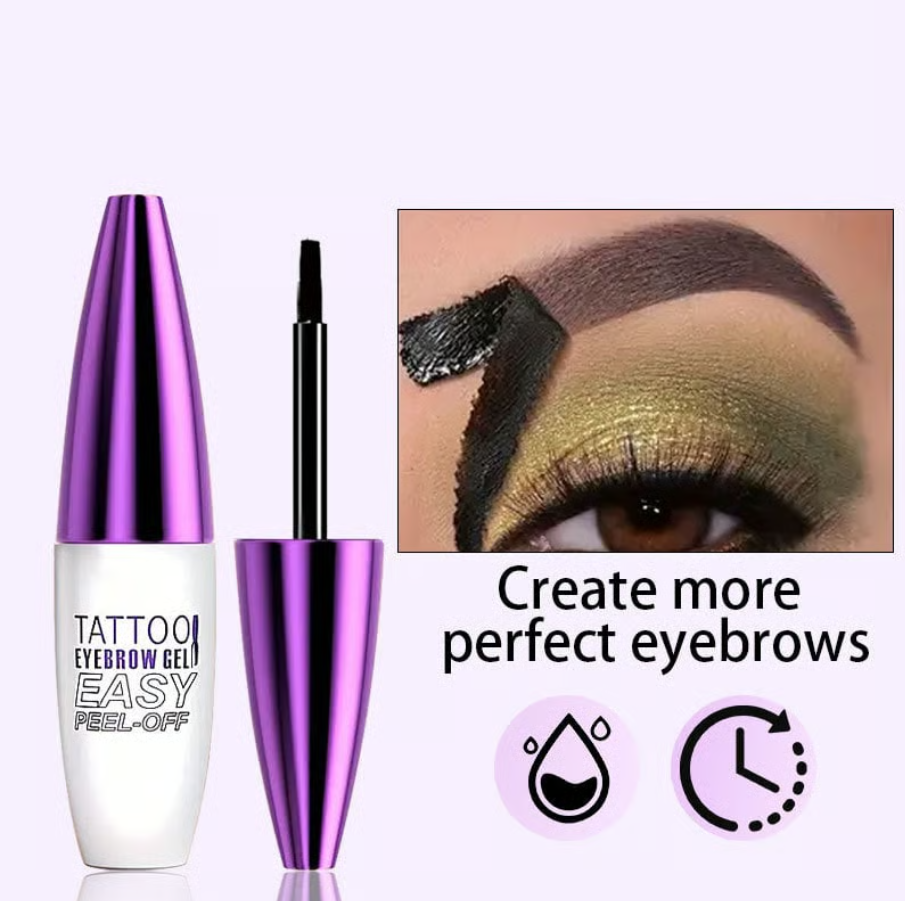 Semi-Permanent Tattoo Eyebrow Gel