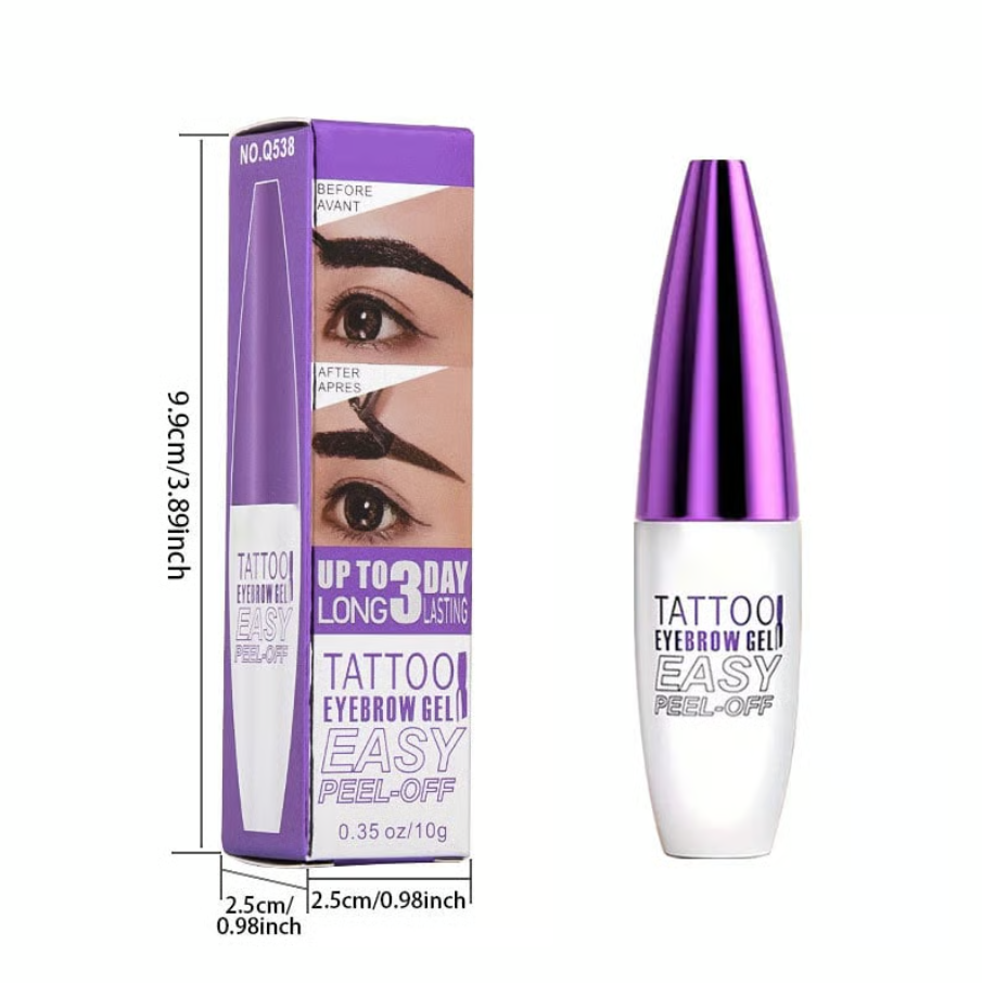 Semi-Permanent Tattoo Eyebrow Gel