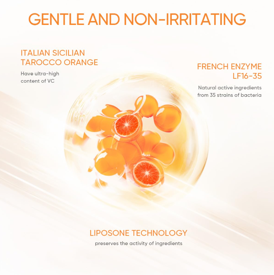 Orange Hydrating Exfoliating Brightening Gel