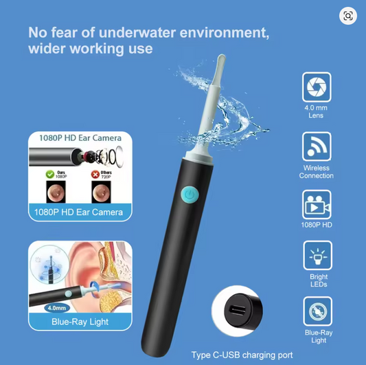 Ear Canal Cleaner with 1080P Camera
