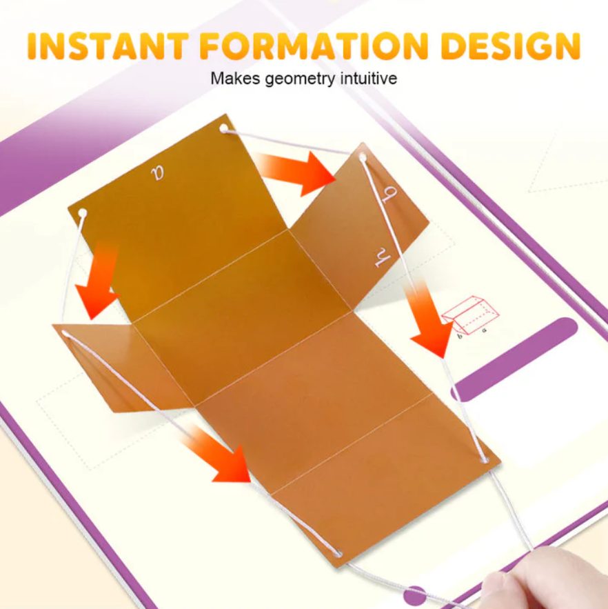 Pull String 3D Geometry Learning Book