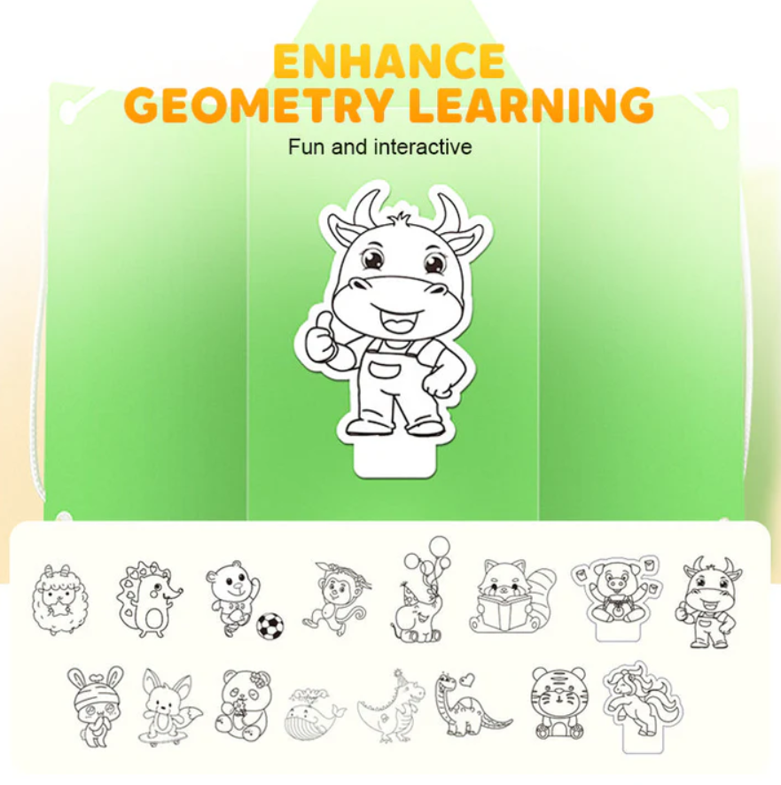 Pull String 3D Geometry Learning Book
