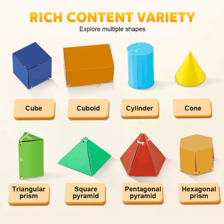 Pull String 3D Geometry Learning Book
