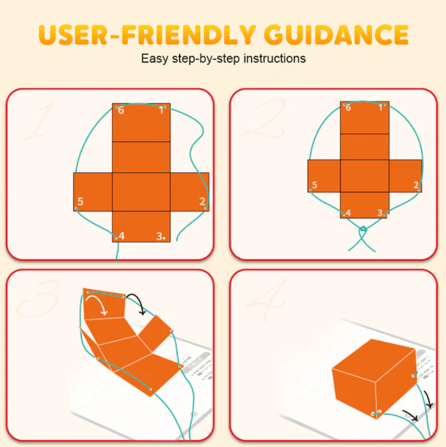 Pull String 3D Geometry Learning Book