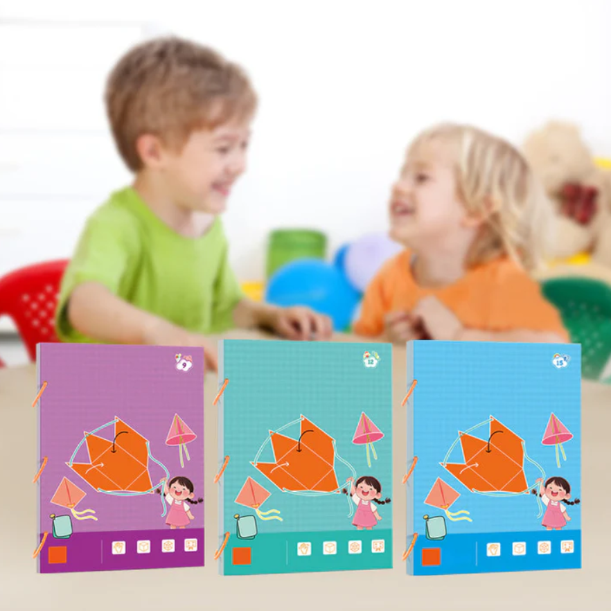Pull String 3D Geometry Learning Book