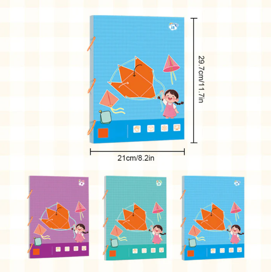Pull String 3D Geometry Learning Book