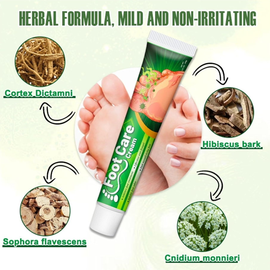 Herbal Foot Antifungal Cream 20g Relieves Foot Odor