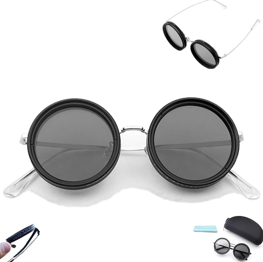 Adjustable Darkening Glasses ND Filter UV400