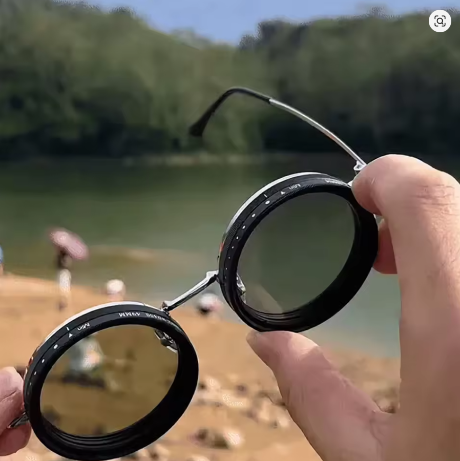 Adjustable Darkening Glasses ND Filter UV400
