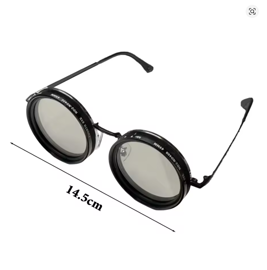Adjustable Darkening Glasses ND Filter UV400