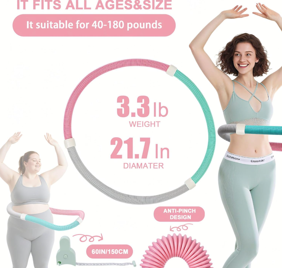 Efficient Fat Burning Soft Hula Hoop