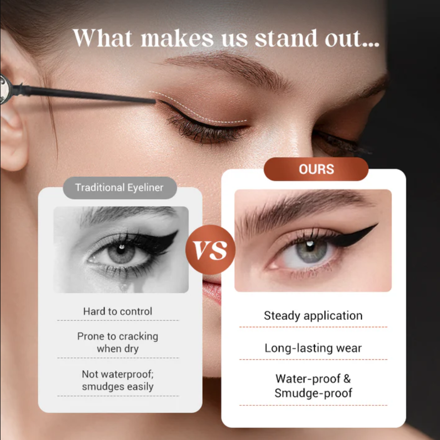Long-Lasting Waterproof Eyeliner Powder