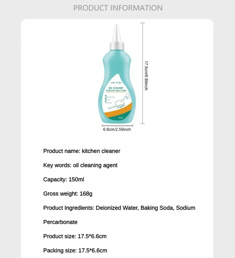 Multipurpose Strong Gel Cleaner