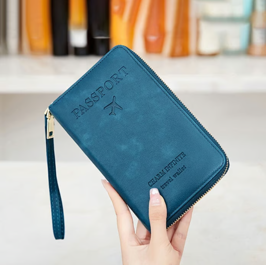 Multi-Functional RFID Passport Wallet