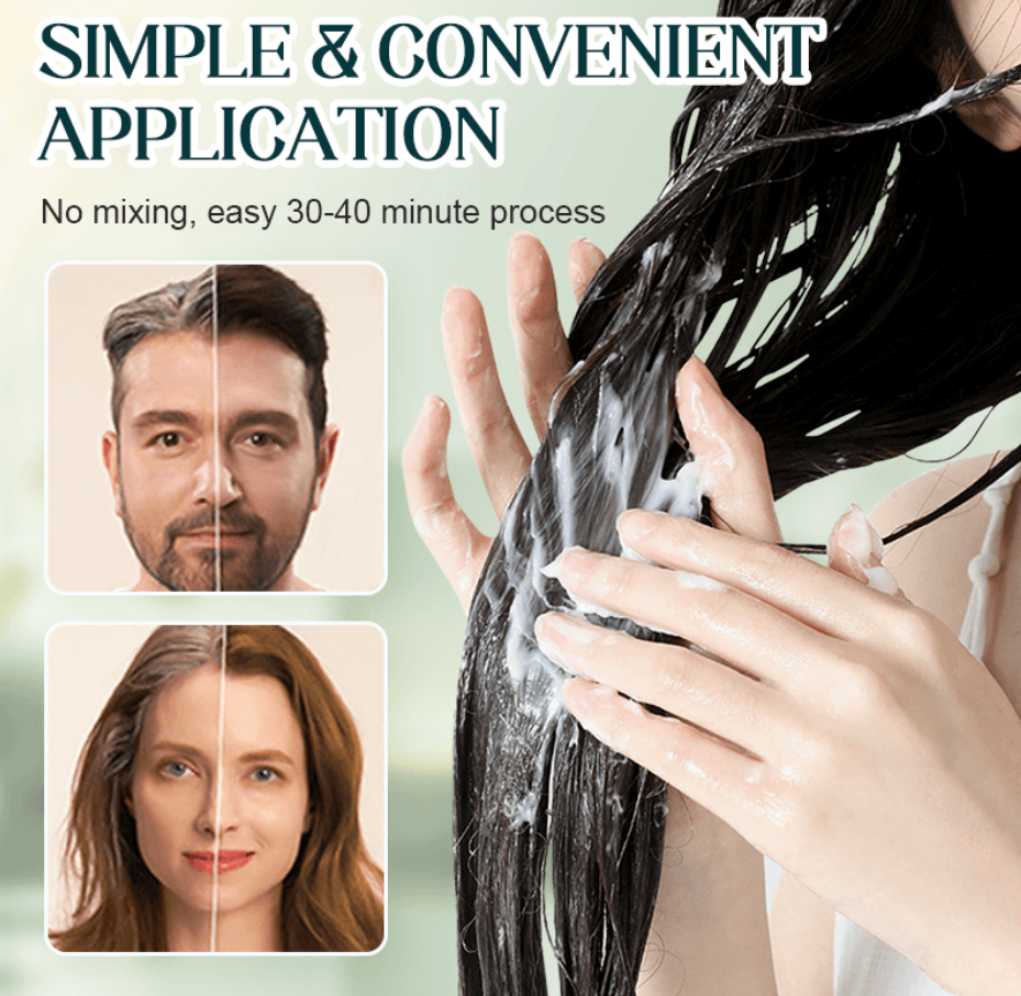 Mild Formula Long Lasting Hair Dye Set