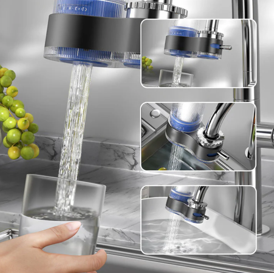 Faucet Water Purifier with Adapters