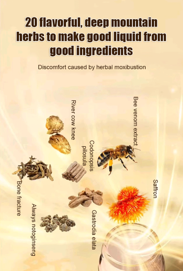 Bee Therapy Palm Moxibustion Liquid