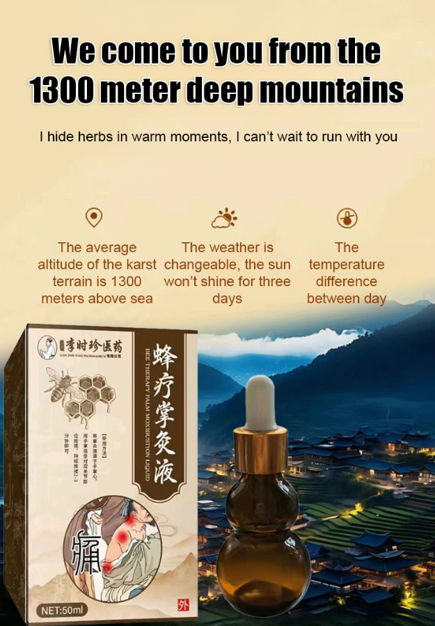 Bee Therapy Palm Moxibustion Liquid