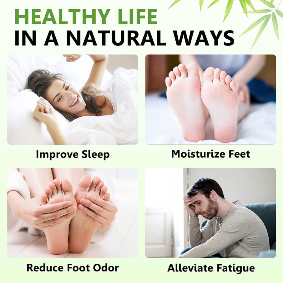 Deep Cleansing Foot Pads Detox & Relaxation - Set of 10 Pieces