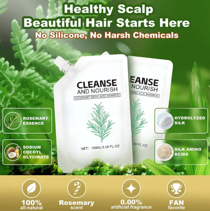 Refreshing Smooth & Glossy Hair Shampoo