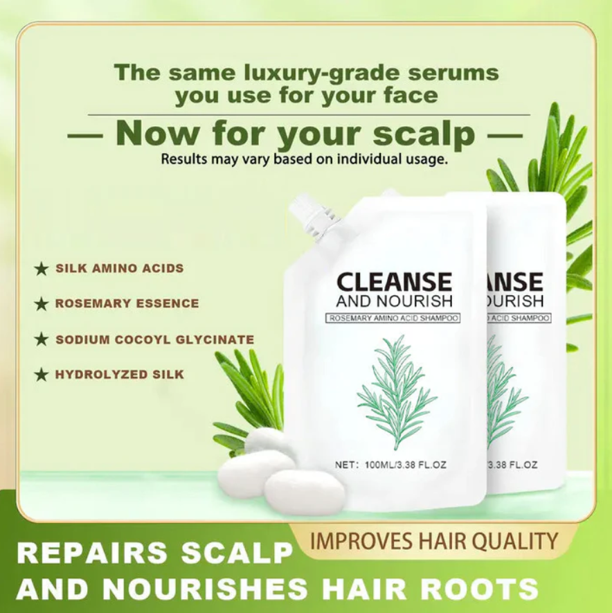 Refreshing Smooth & Glossy Hair Shampoo