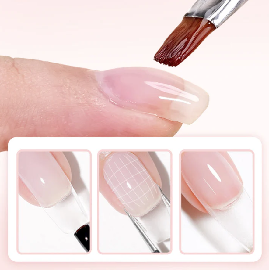 3-in-1 Self-Leveling Nail Builder Gel