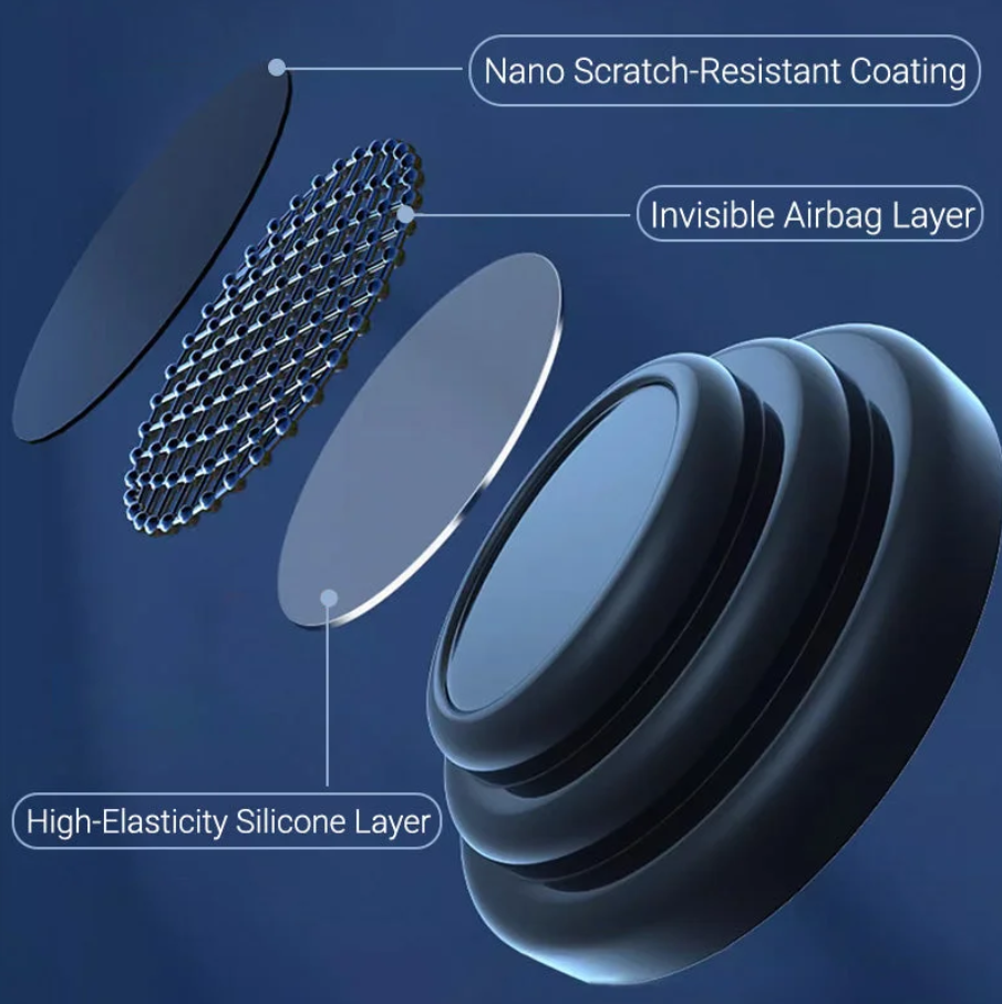 Sound-absorbing And Shock-absorbing Pads For Car Doors - Set of 4pcs