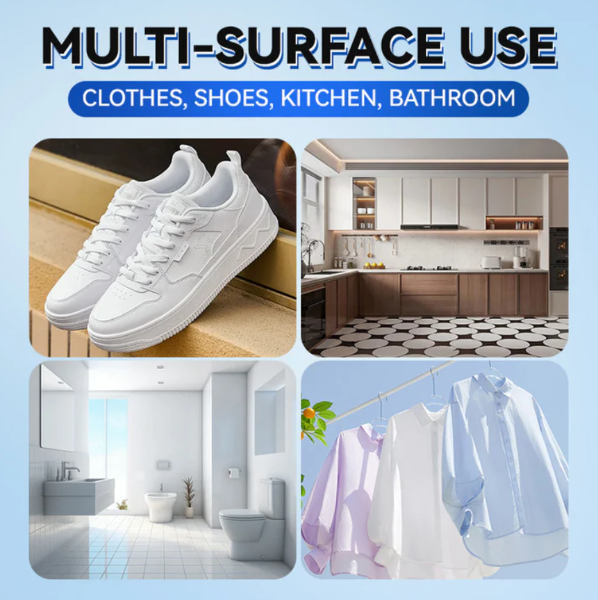 Multipurpose Cleaning Paste for Clothing and Footwear