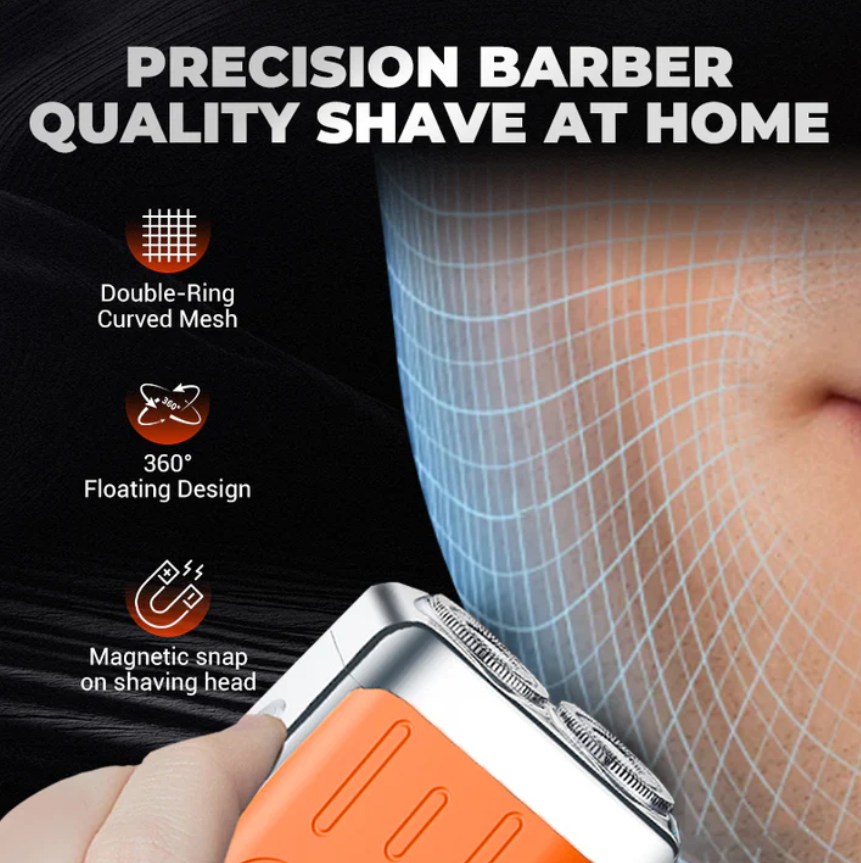Men's Portable Mini Rotary Electric Shaver
