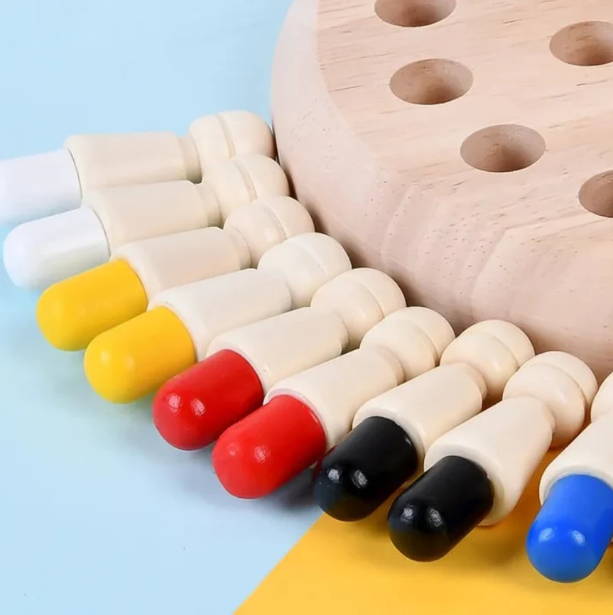 Wooden Memory Match Stick Chess