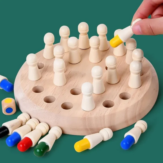 Wooden Memory Match Stick Chess