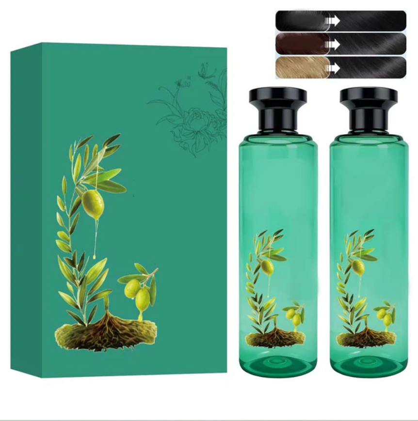 Long-Lasting Botanical Essential Oil Hair Dye