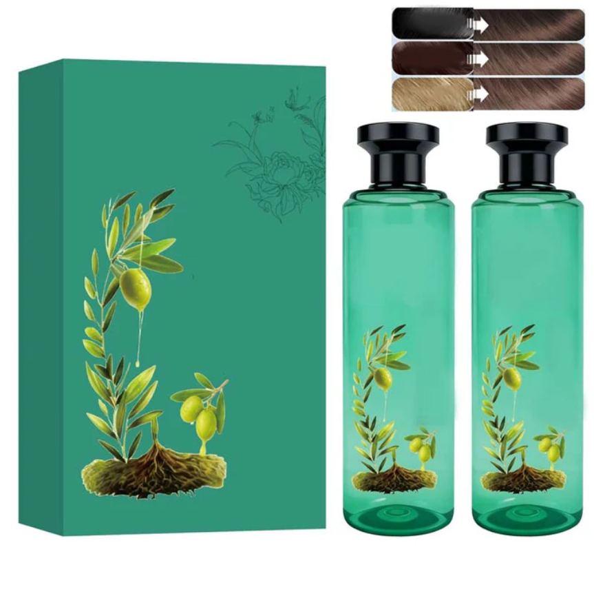 Long-Lasting Botanical Essential Oil Hair Dye