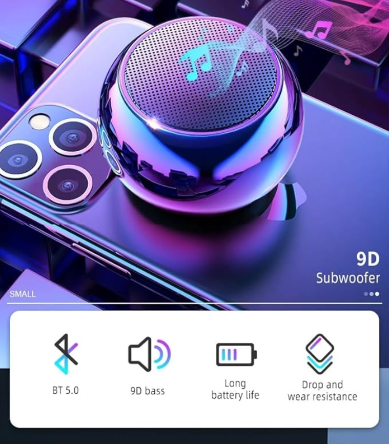 Mini HiFi Bluetooth Speaker