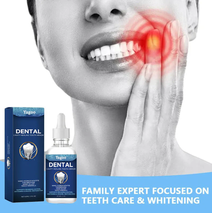 Fluoride-Free Hydroxyapatite Tooth Armor Drops & Enamel Repair