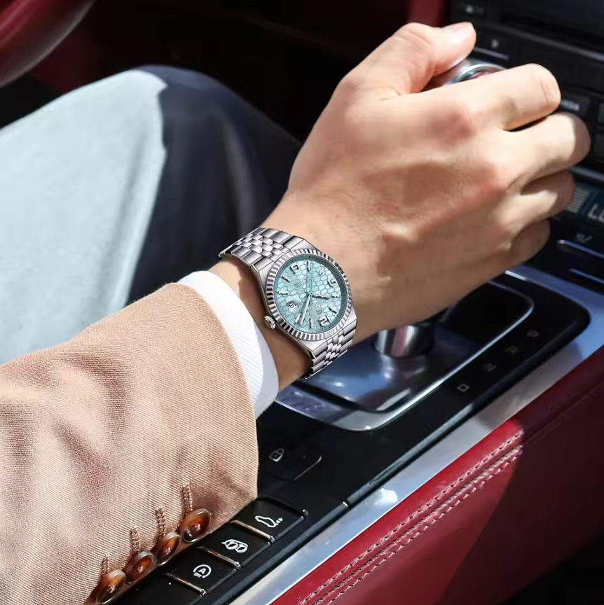 POEDAGAR High Quality Original Men Clock Waterproof Luminous Date Luxury Man Watch