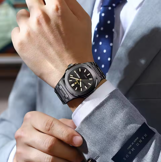 POEDAGAR Luxury Square Men's Watches