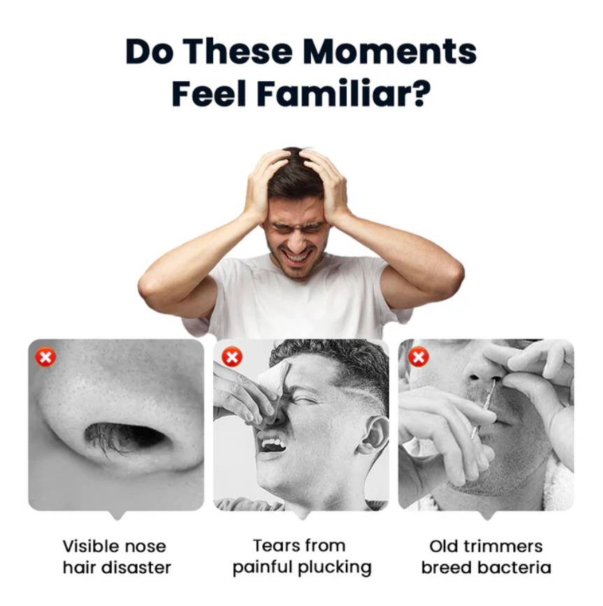 Smart Electric Nose Hair Trimmer