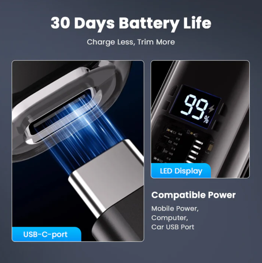 Smart Electric Nose Hair Trimmer