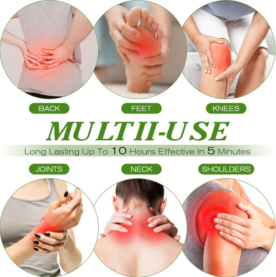 Ginger Patch Herbal Pain Relief - Set of 50 pcs