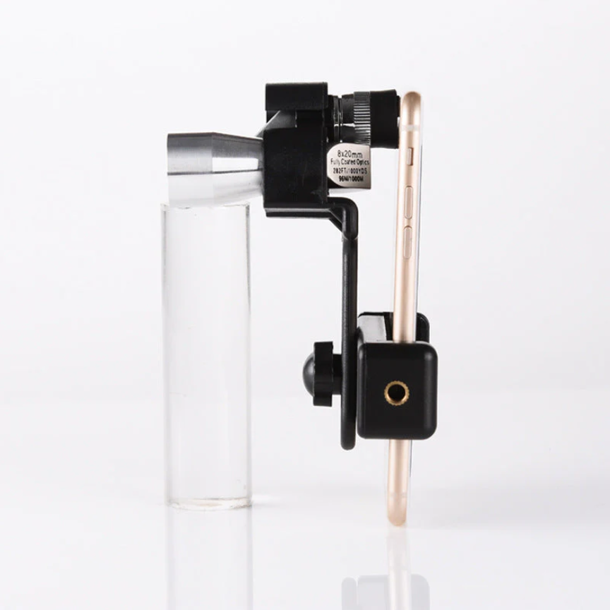 Mini Pocket Binoculars with Smartphone Clip